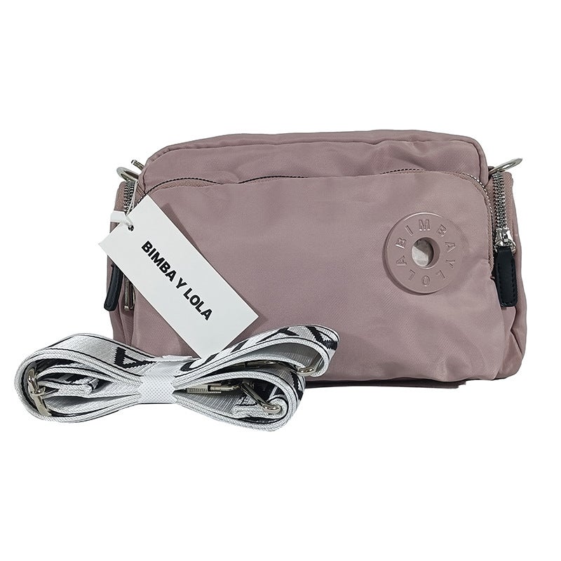 Factory Direct Sales Spanish Bimba Y Lola New Shoulder Bag Round Logo Crossbody Bag Women''s Pure Color Bag - Image 1