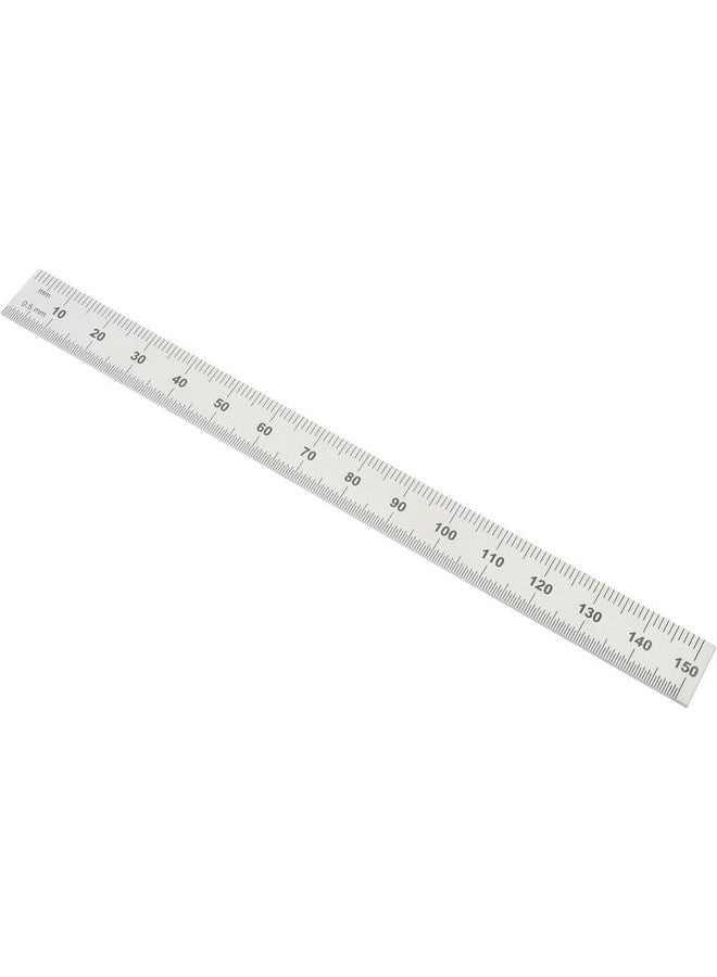 SPI 14-681-1 Flexible Steel Rule: Inch/Metric Graduation, 6 inches (150 mm) - Image 2