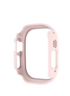GULFLINK PC Half Case Protector frame Compatible with Apple Watch Series 8 ULTRA 49 mm Pink  - Image 2