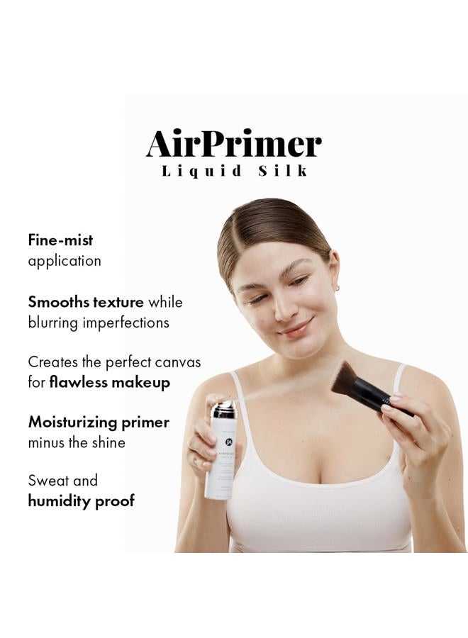 Jerome Alexander MagicMinerals LiquidSilk Air Primer by Jerome Alexander, Spray Formula Smoothes Skin & Minimizes Appearance of Pores for Flawless Makeup Application  - Image 2