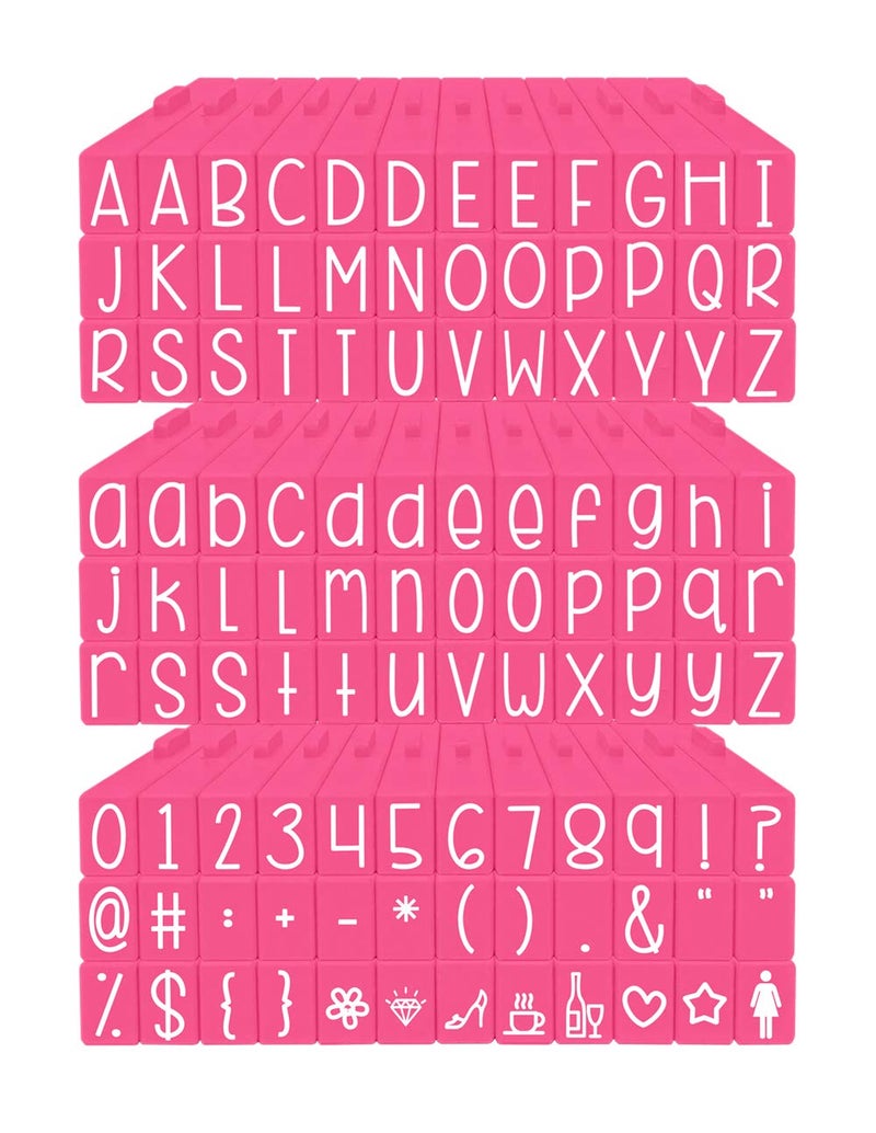 Contact USA Medium 108 Piece Curvy Girl PEGZ Bundle Pink