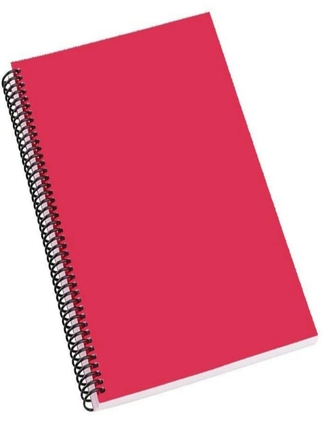 Plain Spiral Bound Notebooks, (Pack -3) Colorful Covers, Multi Writing Pads for Students,Office, (Pages - 180) - Image 4