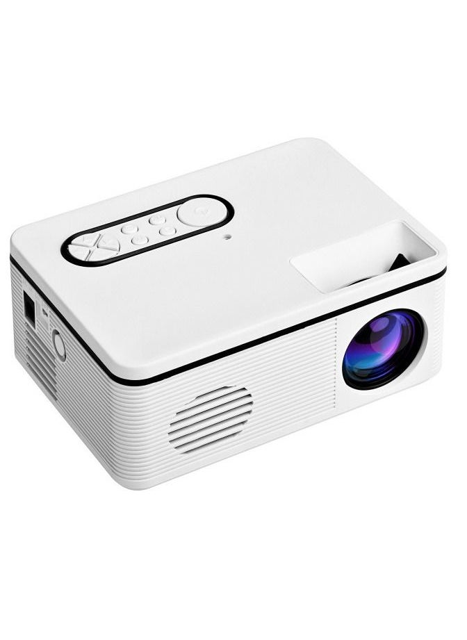 VEIDADZ - S361 Portable Mini LED Projector 320x240 600Lumens Projector Home Media Player Built-in Speaker - Image 1
