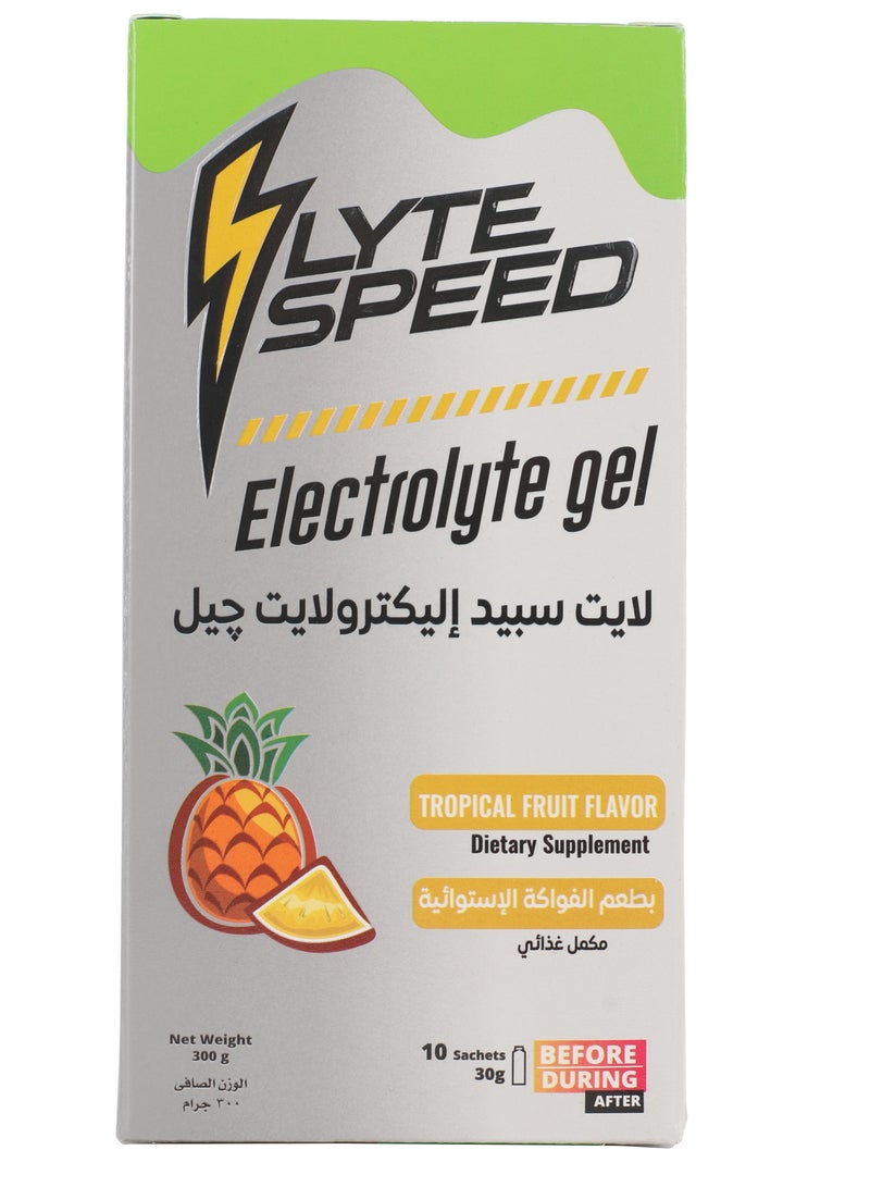 بيلدينج بلوكس لايتسبيد اليكتروليت جيل - فواكة استوائية - Image 1