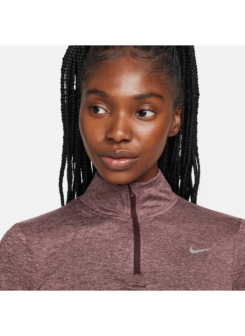 Nike Women's Swift UV Protection 1/4-Zip Running Top