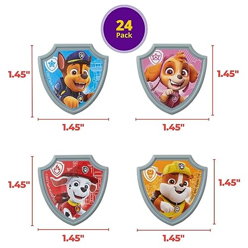 DecoPac خواتم ديكو باك باو باترول في الخدمة، زينة كب كيك featuring تشيس، مارشال، سكاي، ورابل - 24 حزمة - Image 4