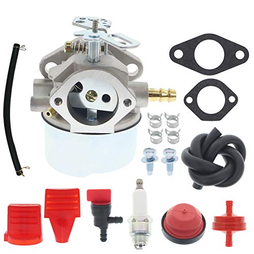 Chacarbtu Carburetor for Tecumseh 8hp 9hp 10hp Snowblower Generator HMSK80 HMSK85 HMSK90 HMSK100 HMSK105 HMSK110 LH318SA LH358SA - Image 1