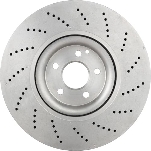 Brembo 09.B747.51 UV Coated Front Disc Brake Rotor - Image 2