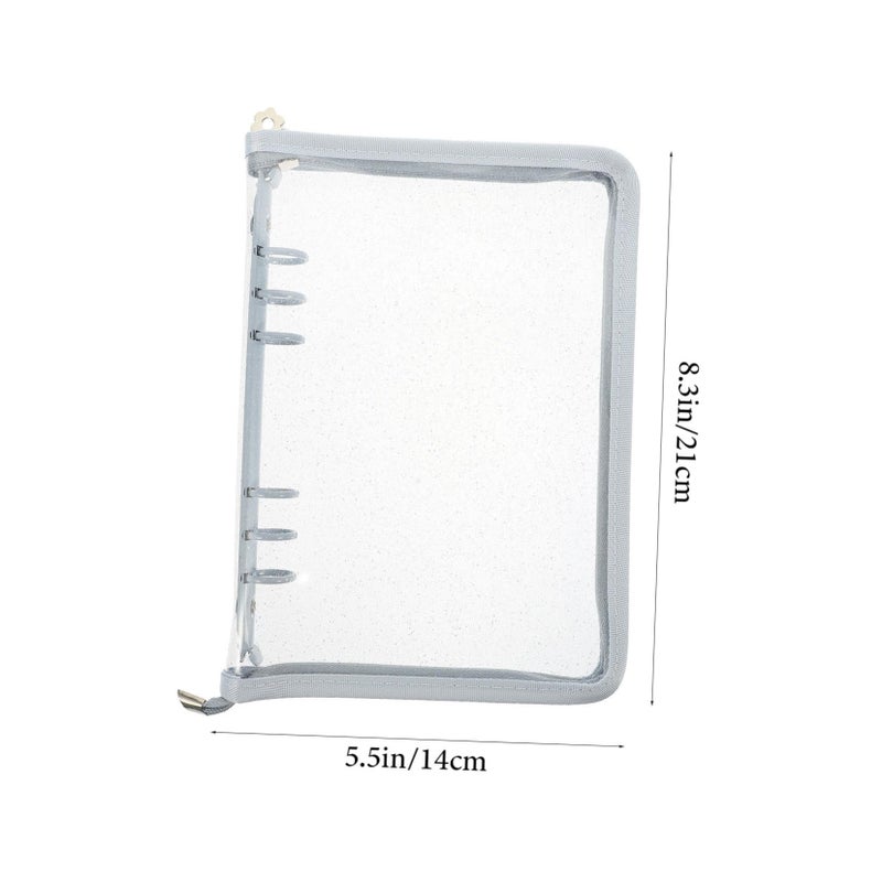 25X18CM Zipper Binder Cover For Notebooks Scrapbooking Office Lightweight Protects Notes - Image 3