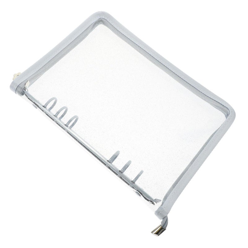 25X18CM Zipper Binder Cover For Notebooks Scrapbooking Office Lightweight Protects Notes - Image 2