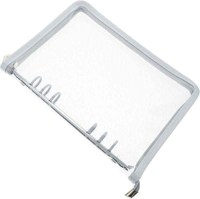 25X18CM Zipper Binder Cover For Notebooks Scrapbooking Office Lightweight Protects Notes - Image 1