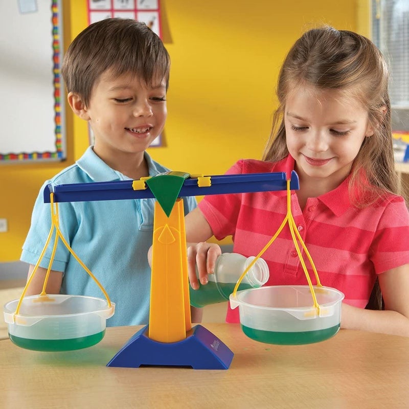 Learning Resources Pan Balance Jr, Science Class Experiments, Measurement Tool, Ages 3+ - Image 3