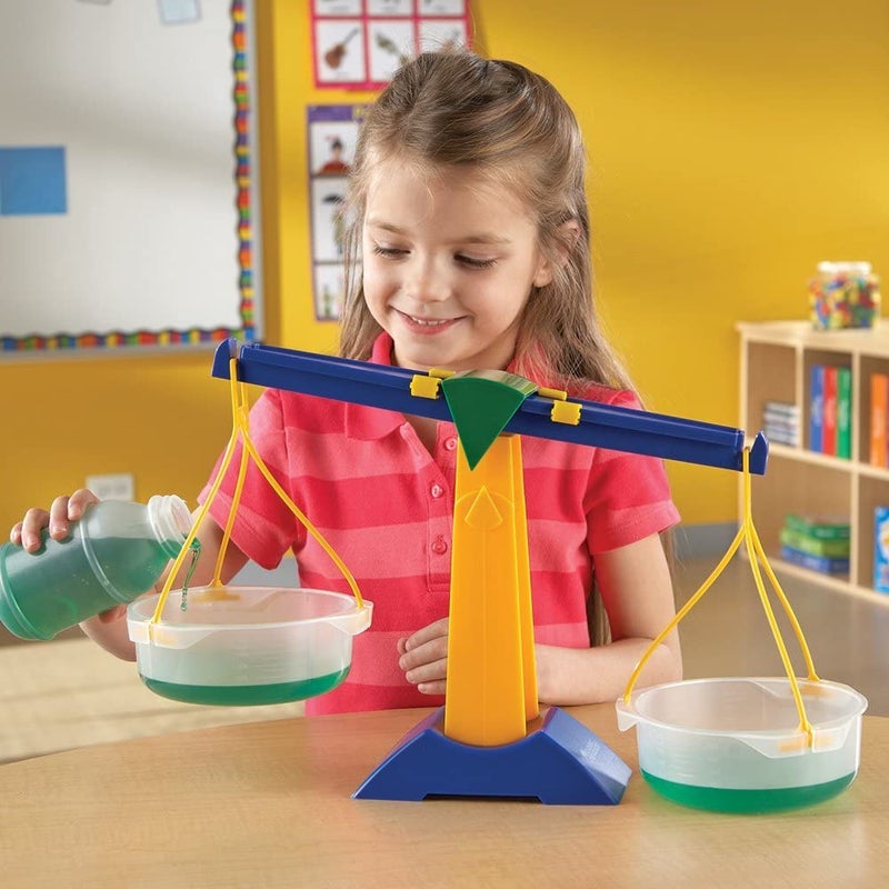 Learning Resources Pan Balance Jr, Science Class Experiments, Measurement Tool, Ages 3+ - Image 5