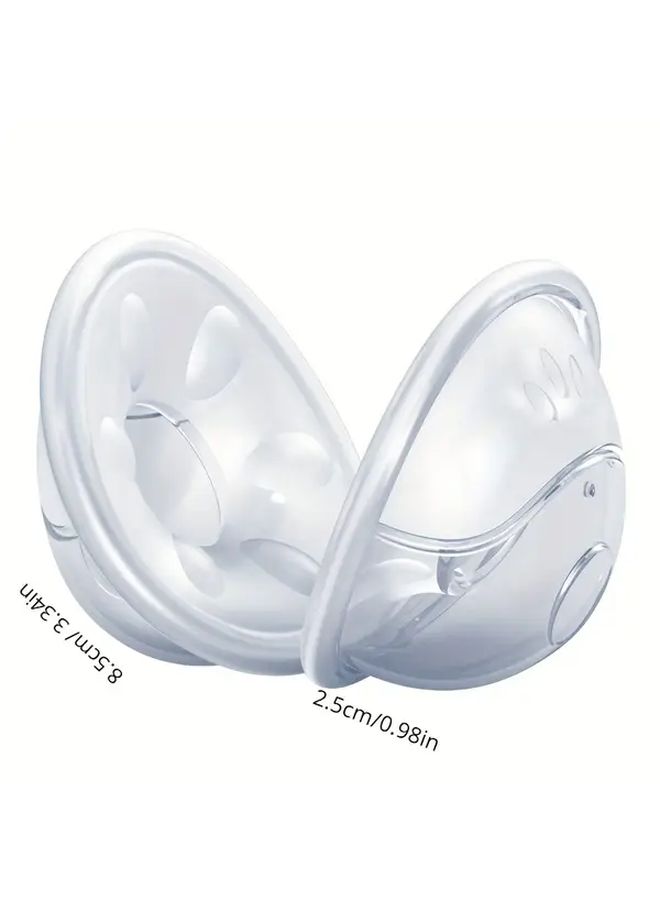 Multi-Functional Silicone Breast Milk Collectors 1 Pair Leak Proof Plastic Free Comfortable Nipple Protectors for Moms - Image 4