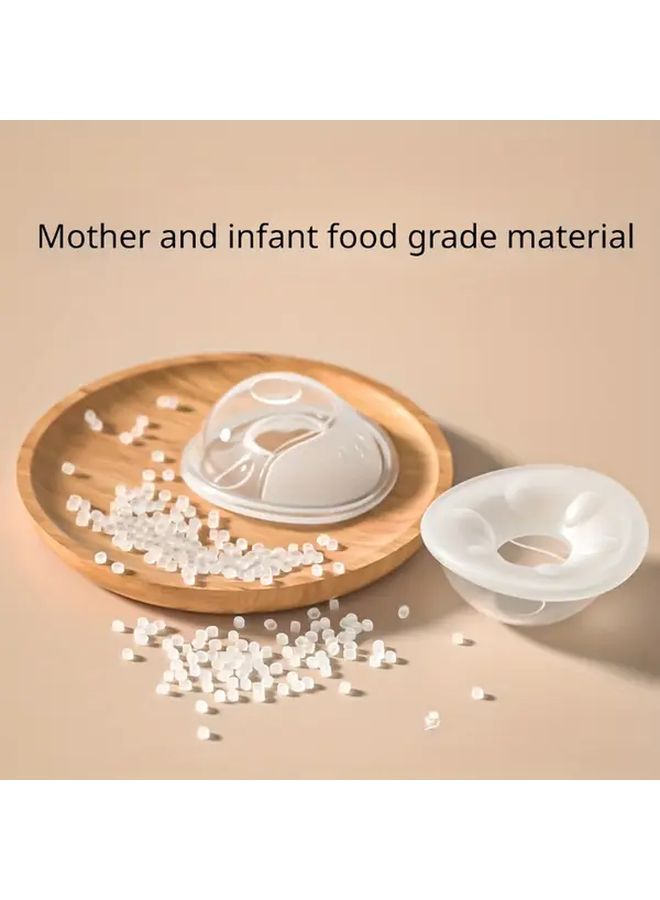 Multi-Functional Silicone Breast Milk Collectors 1 Pair Leak Proof Plastic Free Comfortable Nipple Protectors for Moms - Image 5