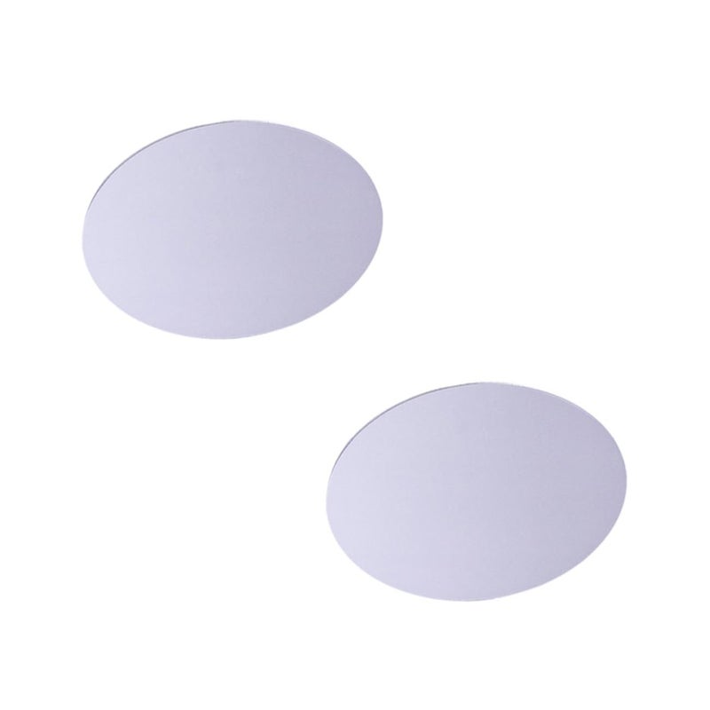 Reflective Mirror Photography Tool 4PCS 18x18cm Light Grey Background Prop - Image 2