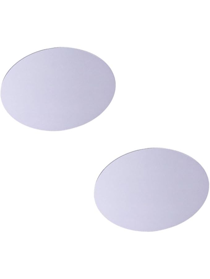 Reflective Mirror Photography Tool 4PCS 18x18cm Light Grey Background Prop - Image 1
