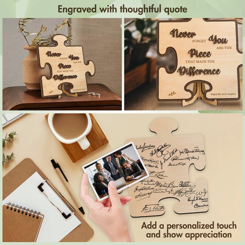 Stofinity Farewell Gifts for Coworkers Men - Goodbye Gifts for Coworkers Women  Boss Farewell Gift Ideas Retirement Plaque for Teacher  Going Away Present for Coworkers Leaving for New Job - Image 5