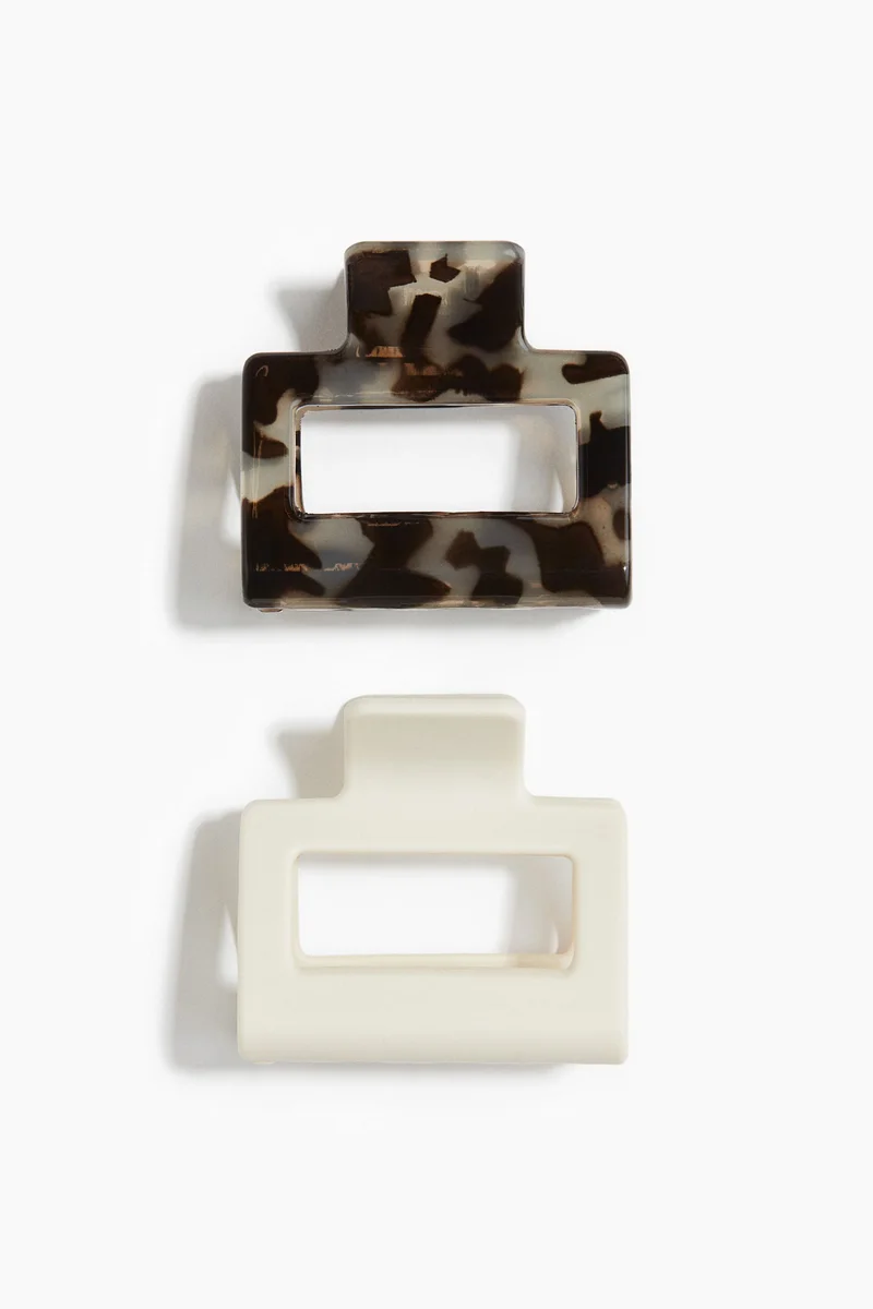 H&M 2-pack hair claws