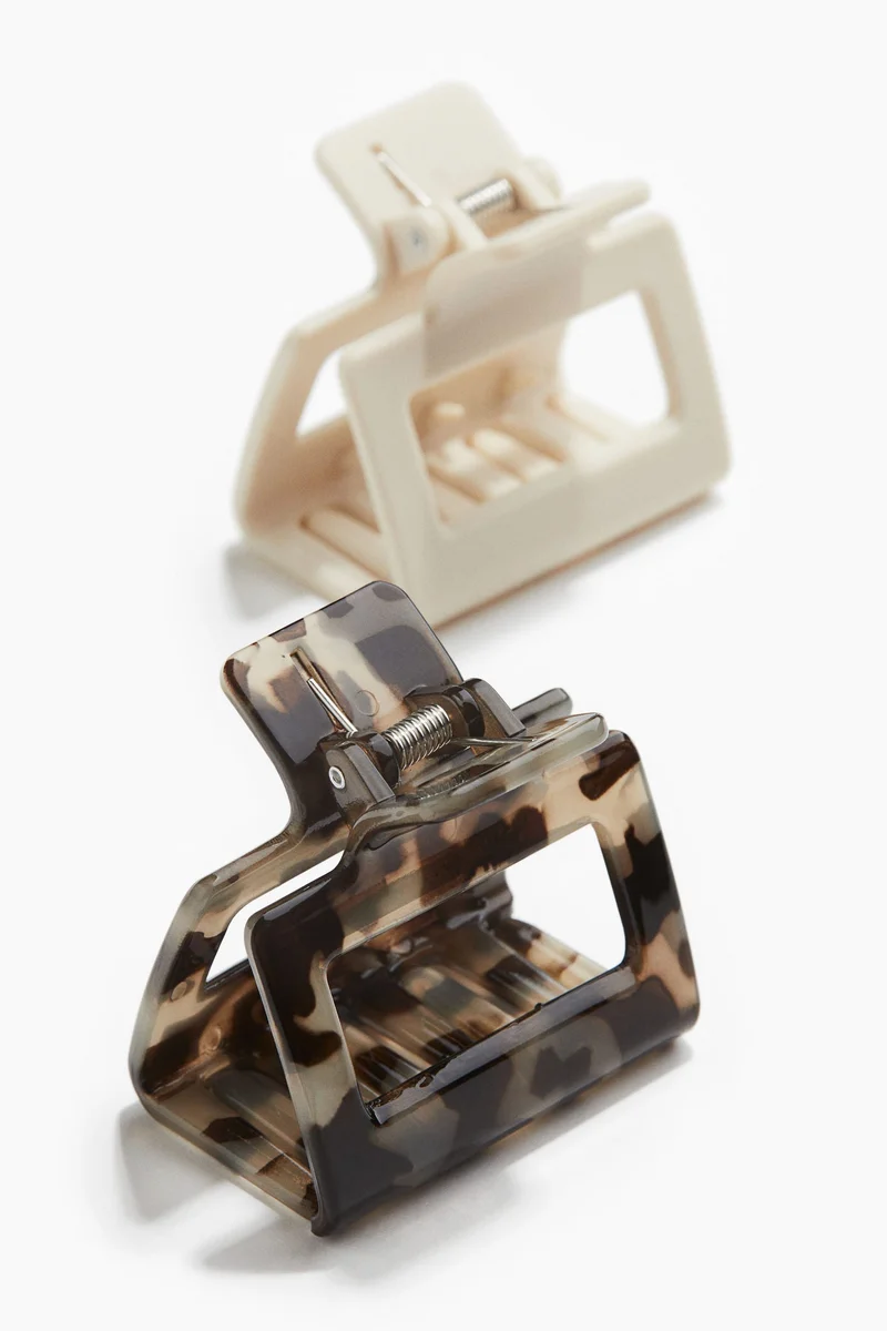 H&M 2-pack hair claws