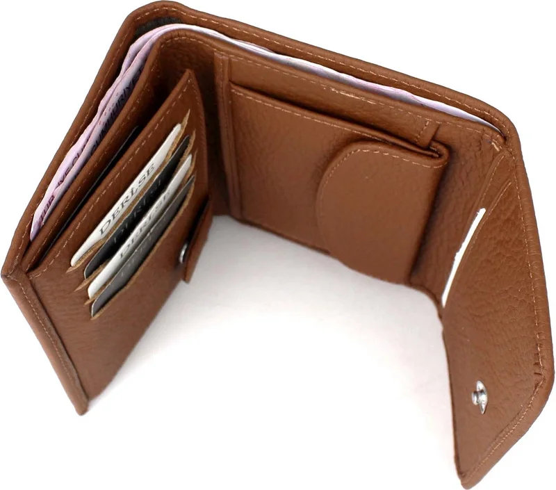 ديرسي كلوب Women Genuine Leather Wallet Card Holder