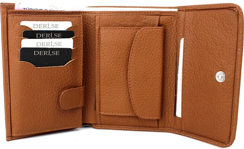 ديرسي كلوب Women Genuine Leather Wallet Card Holder