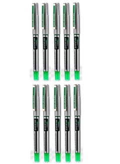 ZEBRA DX7 Direct Ink Roller Pen Set Gold/Green  - Image 1