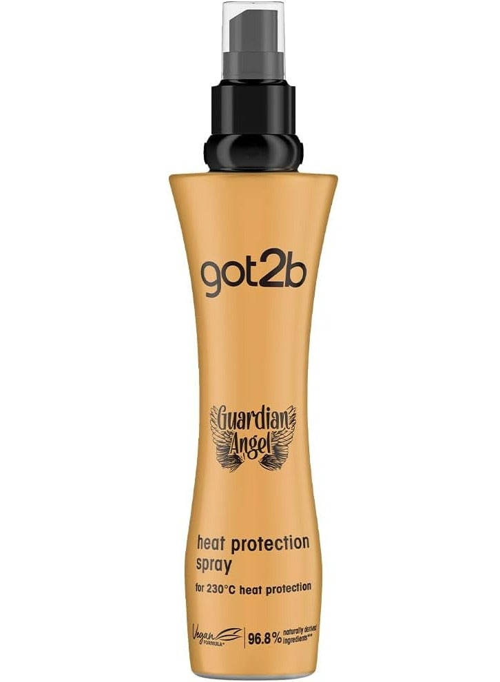 Schwarzkopf Mass Market Got2B 220°C Heat Protection Spray Guardian Angel 200ML - Image 1