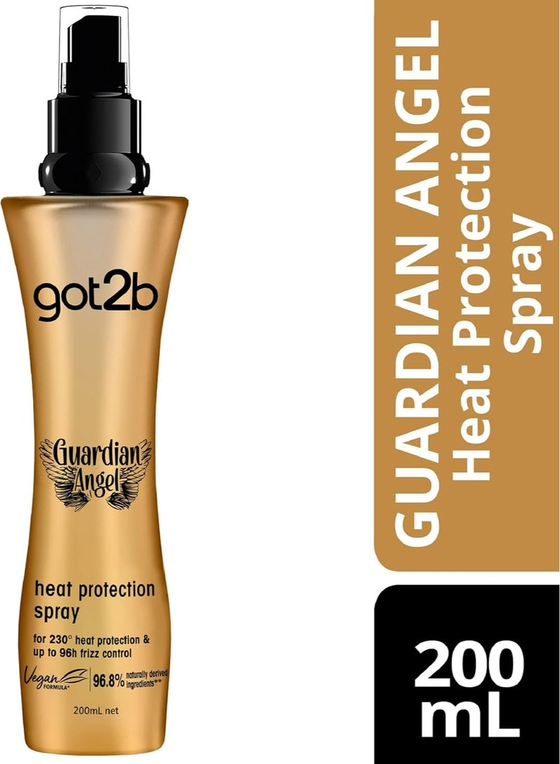 Schwarzkopf Mass Market Got2B 220°C Heat Protection Spray Guardian Angel 200ML - Image 3