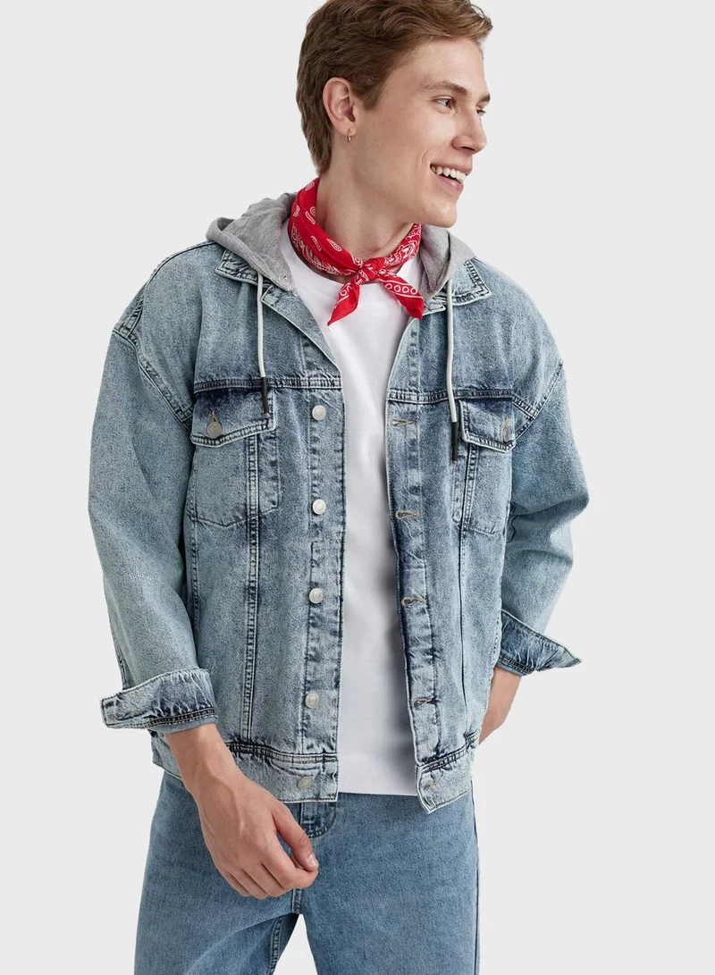 DeFacto Light Wash Denim Jacket