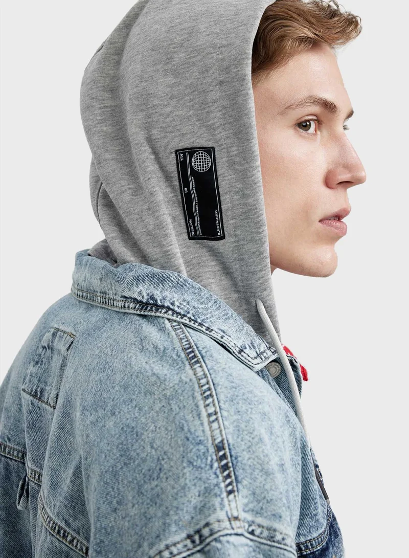 DeFacto Light Wash Denim Jacket