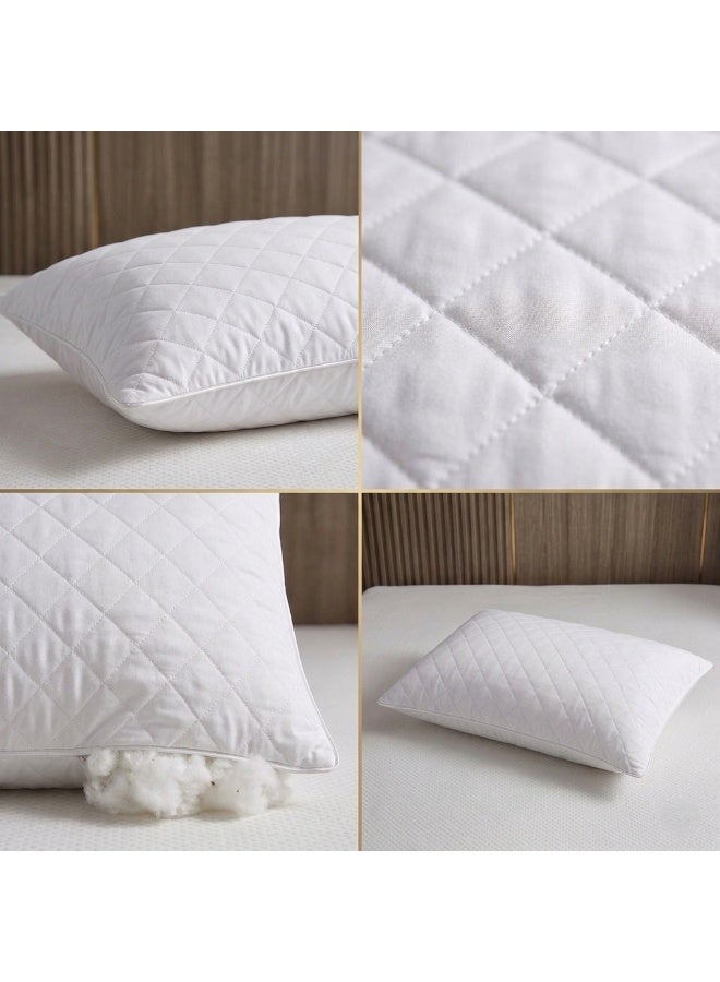 Set of 5 soft microfiber embroidered pillows, 50 x 75 cm - Image 3