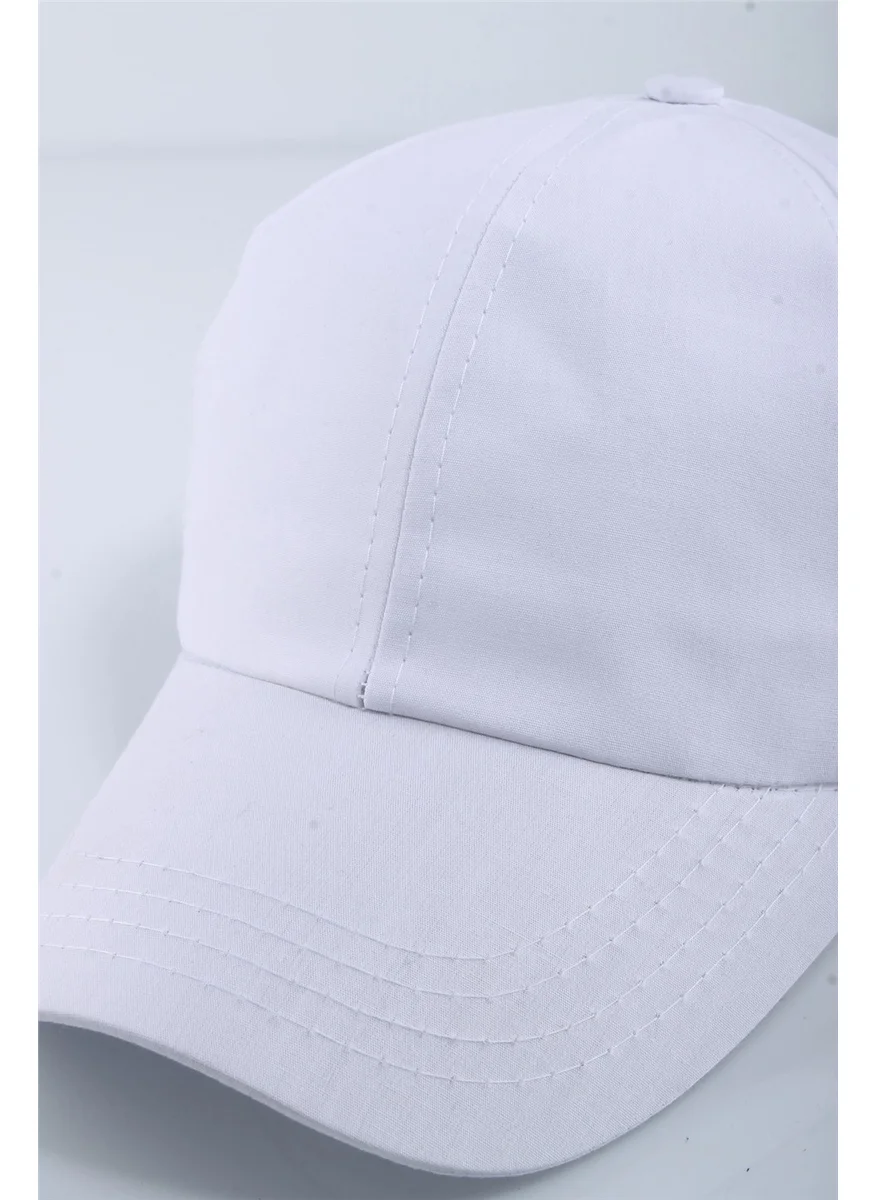 Cappello Plain White Unisex Hat