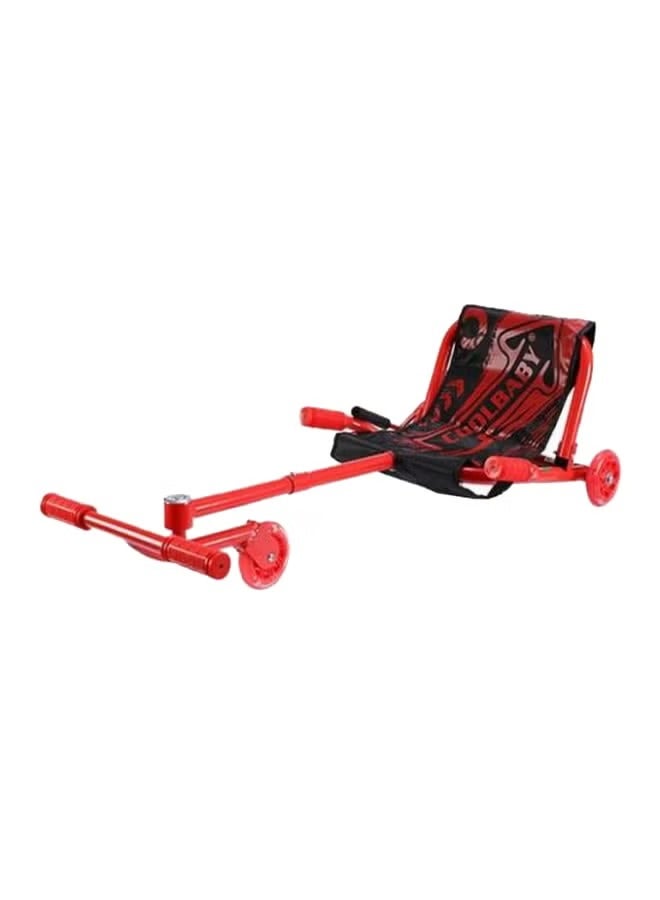 Wave Roller Balanced Go-Kart Ride-On Toy RED AND BLACK - Image 1