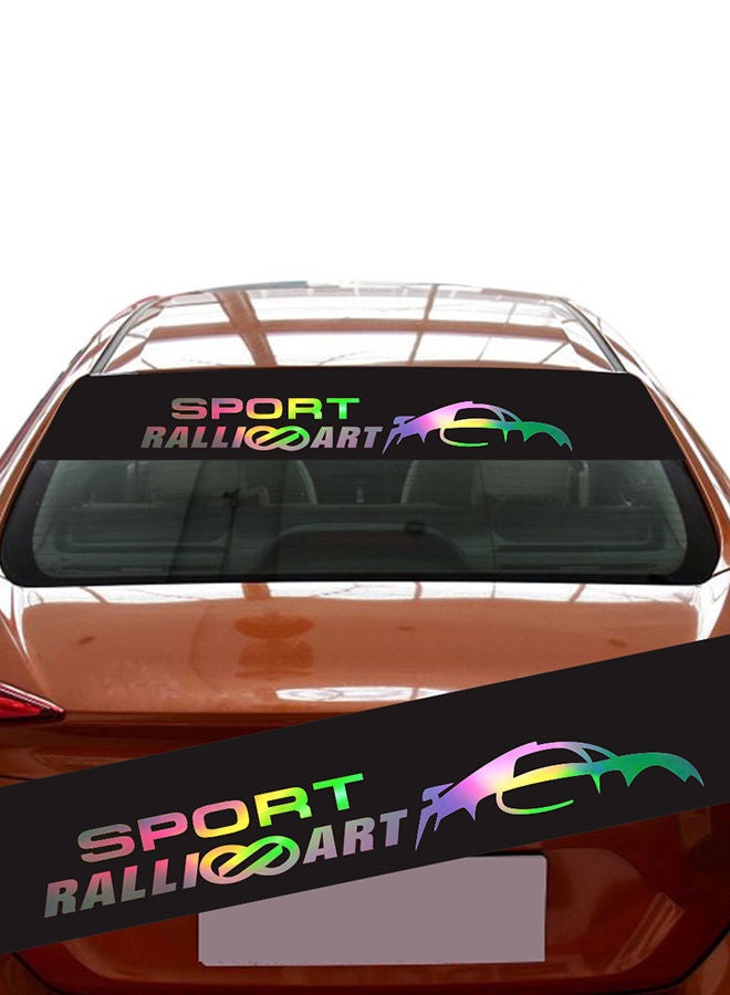 NIBEMINENT Front Rear Windshield Car Stickers - Image 3