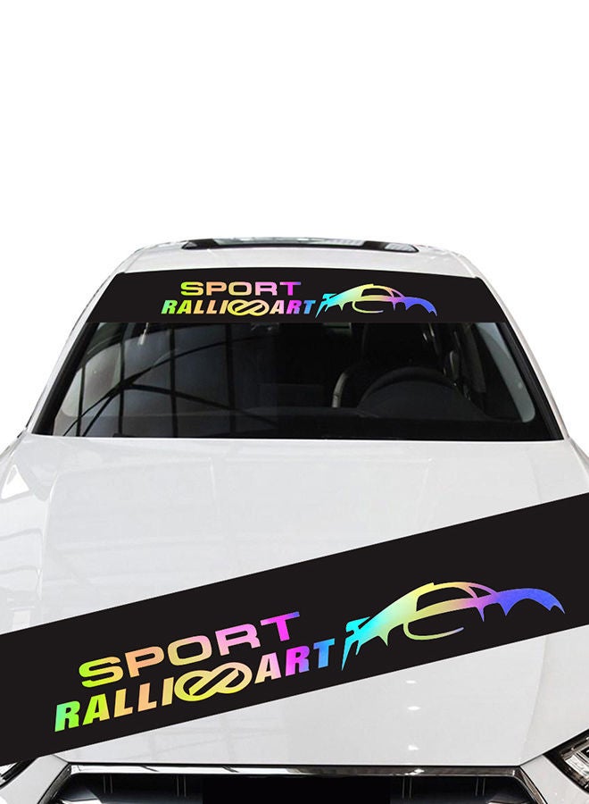 NIBEMINENT Front Rear Windshield Car Stickers - Image 2