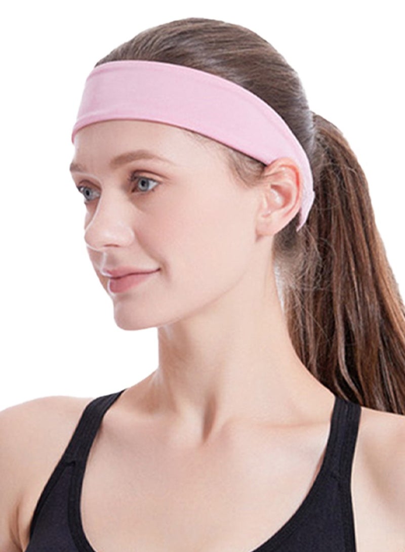 QUTOOB Fashionable Breathable Hairband, Sports And Yoga Headband Sweatband for Girls Women, Ideal For Fitness Workout, Running, Jogging Basketball Football Dancing Cycling Hiking Camping, Enhance Your Style - Image 5