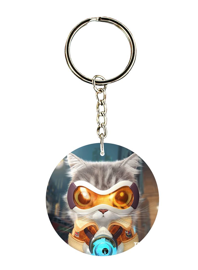 RKN Overwatch Game Printed Keychain