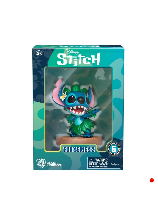 Disney Lilo & Stitch Fun Series 2 with Window Box - Hula Hula Stitch | Collectible Figure | Stitch Figurine | Display Figure | Perfect Gift for Collectors and Kids - Image 4