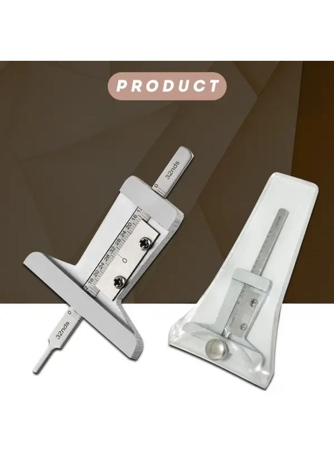 Metric Calipers Heavy Duty Vernier Carbon Steel 5cm 0 01mm Resolution - Image 2