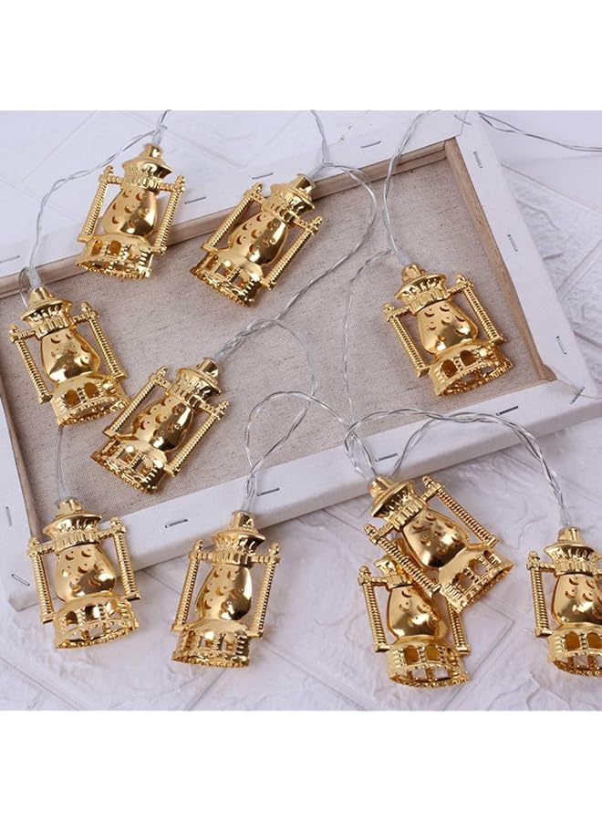 erorex Ramadan Lantern Gold Led Lantern Light - Image 3