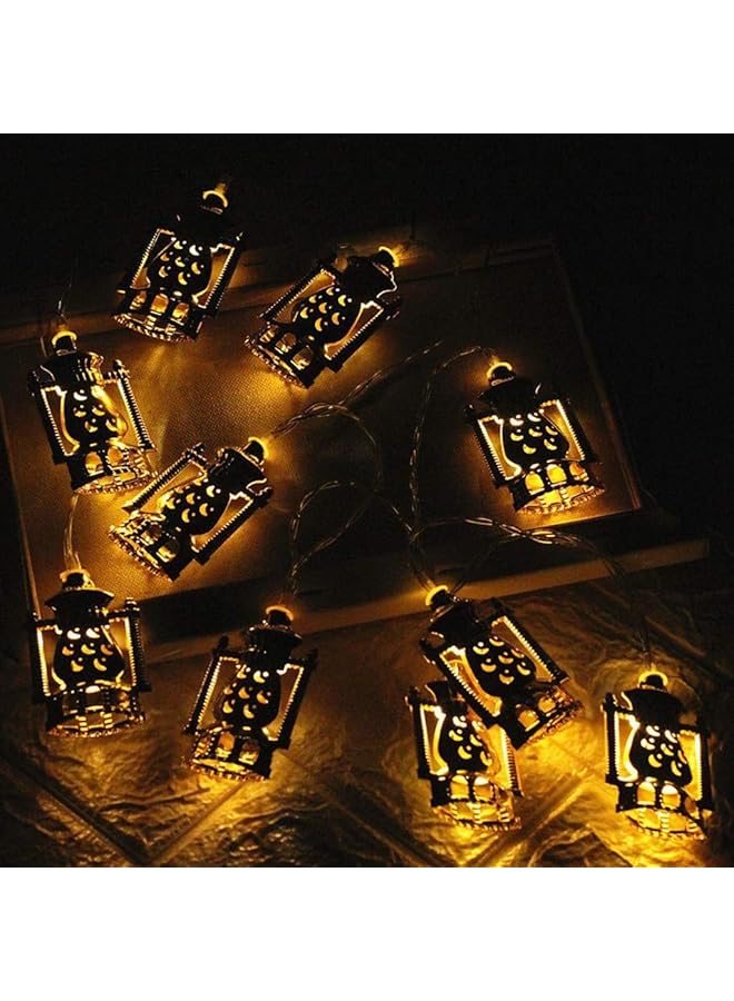 erorex Ramadan Lantern Gold Led Lantern Light - Image 4