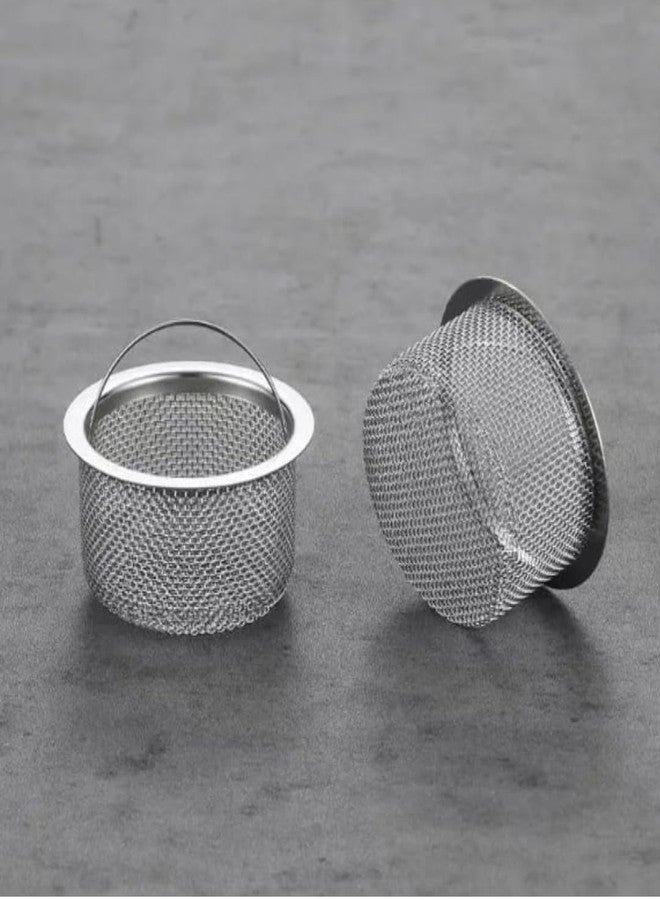 VENDLY Stainless Steel Kitchen Sink Strainer Basket - Heavy-Duty Drain Filter Jali Stopper - Rust-Resistant Waste Coupling Drainer for 3.5" Standard Sink Hole - Anti-Clog Design, Easy to Clean (Flat) - Image 5