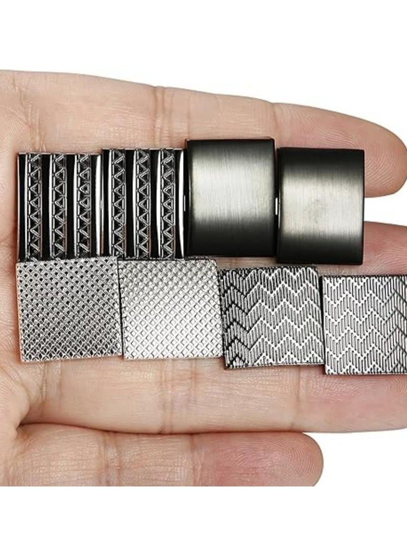 Oasisgalore 4 Pairs Wedding Business Classic Cufflinks for Men Unique Cufflink Set Mens - Image 5