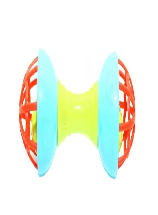 Quasar 7 in 1 Colorful Combo Rattle Smoothing Plastic Non-Toxic Rings Babies 6months+ Children Toy and Infant Products Born Baby First Toys - Image 3