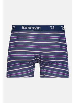 Tommy John Men 2 Pack 4 inseam Brand Logo Boxer Briefs, Multicolour  - Image 2