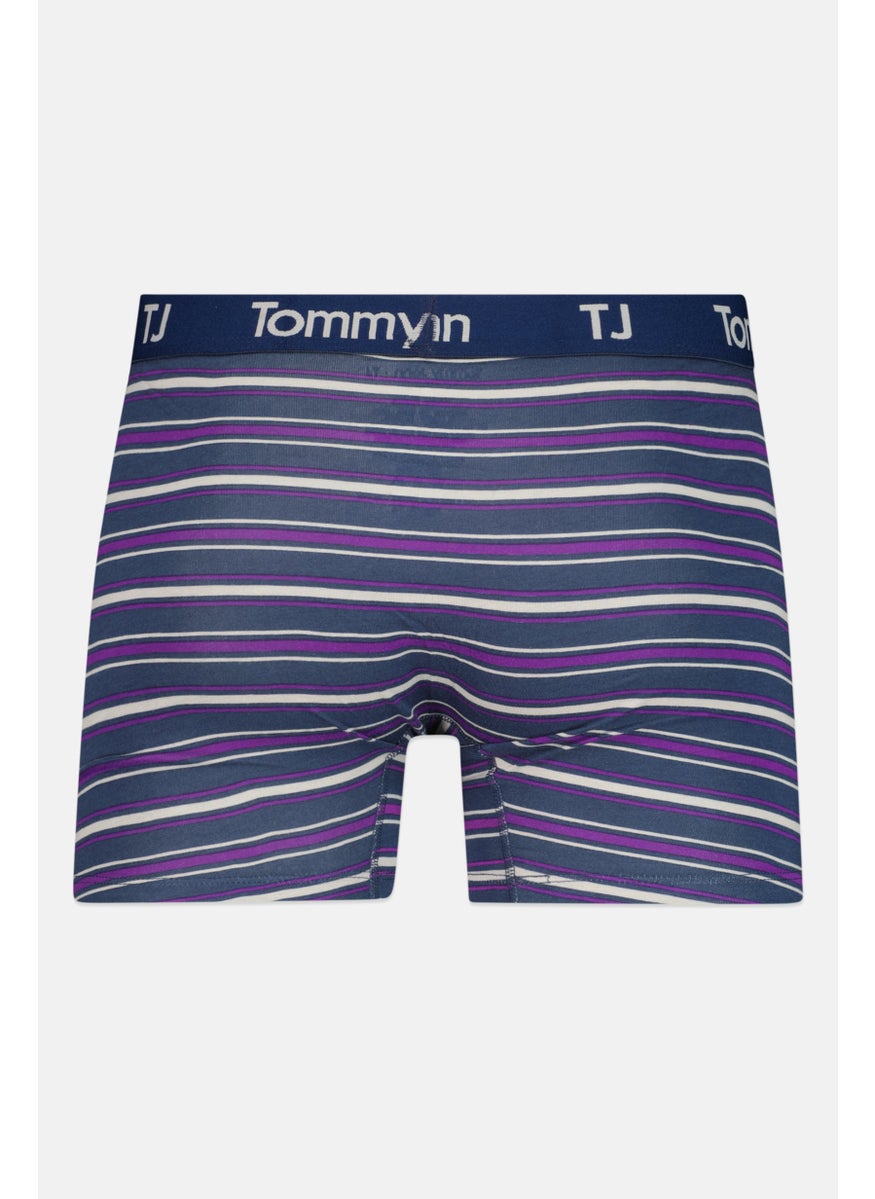 Tommy John - Men 2 Pack 4 inseam Brand Logo Boxer Briefs, Multicolour - Image 1