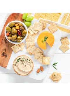 Simple Mills Simple Mills, Almond Flour Crackers, Fine Ground Sea Salt, 4.25 oz (120 g)  - Image 3