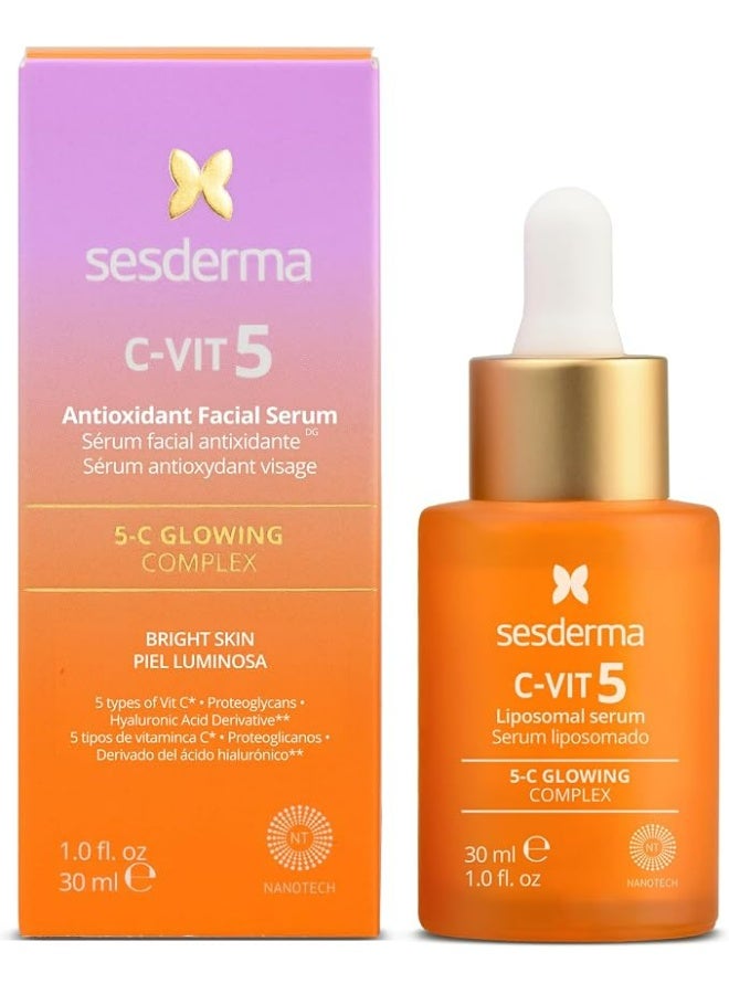 سيسديرما C-VIT 5 سيروم ليبوسومال – سيروم فيتامين C لإشراقة البشرة والحماية المضادة للأكسدة - Image 1