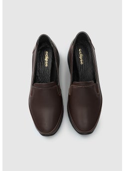 eclipse Brown Leather Women's Shoes  - Image 5